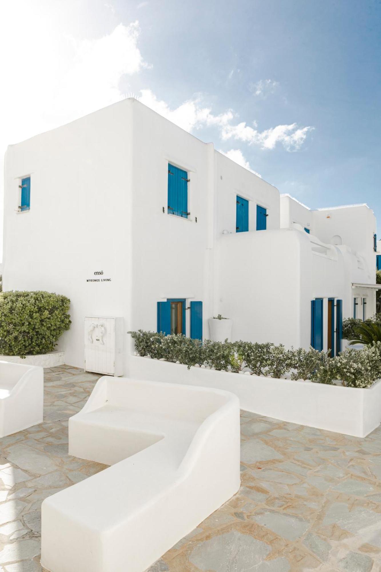 דירות Mykonos Town Enso Mykonos Living מראה חיצוני תמונה